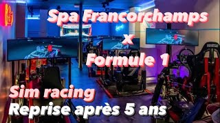 Pro Sim Driver 🏆 Formule 1 Spa Francorchamps🏎️  E Sport🕹️ [upl. by Htederem]