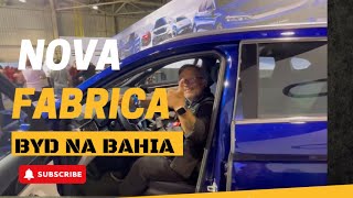 BYD inicia obras da 1ª fábrica de carros elétricos na história do Brasil  Jornal da Band [upl. by Nedlog]