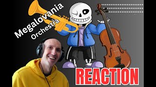 quotMegalovaniaquot in Orchestra Undertale Ost Reaction [upl. by Ferris442]