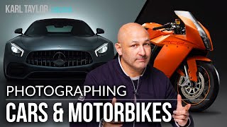 10 Automotive Photography Tips  Lenses Angles Light Mixing amp More [upl. by Enialb]