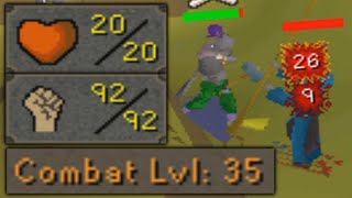 I made a Level 35 Ironman for F2P Pking [upl. by Atneuqal]