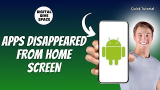 Apps disappeared from Android home screen [upl. by Haisa]