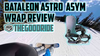 Bataleon Astro Asym Wrap 2025 Snowboard Binding Review [upl. by Nnaeed258]