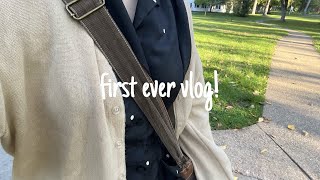 first ever vlog at kenyon college  aesthetic week in my life fall weather shopping friends [upl. by Nisen]