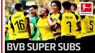 Dortmunds Dramatic 7Goal Thriller  Super Subs Alcacer amp Götze Save BVB Again [upl. by Iney904]