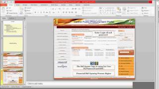 BID OPENING NIC ETENDER TUTORIAL EPROCUREMENT [upl. by Barbabra]