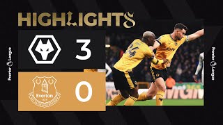 Finishing 2023 in style  Wolves 30 Everton  Highlights [upl. by Giffard]