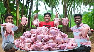 100 KG CHICKEN PICKLE  Traditional Chicken Pickle Recipe  Village style Cooking [upl. by Vasily]