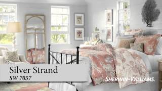 Bedroom Color Ideas from SherwinWilliams  Pottery Barn [upl. by Ahsyad]