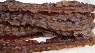 How to Make Smoked Bacon Jerky  CookingWithBacon [upl. by Tella]