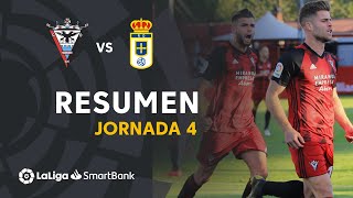 Resumen de CD Mirandés vs Real Oviedo 21 [upl. by Vyse]