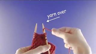 How to Knit  Increase Stitches [upl. by Aselehc]