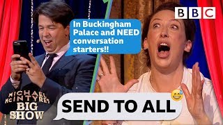 Send To All with Miranda Hart  Michael McIntyres Big Show  BBC [upl. by Gaw]