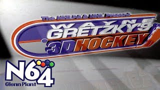 Wayne Gretzkys 3D Hockey  Nintendo 64 Review  HD [upl. by Ecirtaeb]