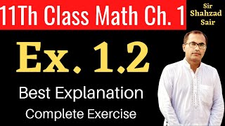 Class 11 Maths Chapter 1  Exercise 12 Complete  Algebra And Trigonometry [upl. by Innavoeg289]