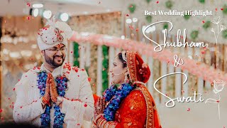 Shubham amp Swati  wedding highlights 2024  Latest wedding highlight video  Wedding Teaser 2024 [upl. by Thurman865]