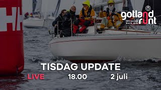 Race Update Tisdag 1800  Gotland Runt 2024 [upl. by Erika38]