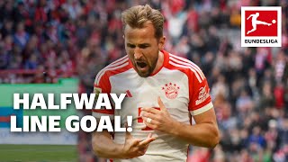 Harry Kane scores goal from his own Half [upl. by Grizelda]