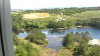 Landing at Haugesund Airport Norway [upl. by Nhtanhoj978]