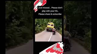 truck and bike accident [upl. by Muncey]