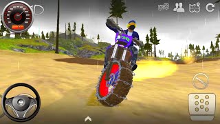 Mod Motorcycle 2 Players Impassable Motorbike Stunts  Offroad Outlaws Bike Racing Trial Game [upl. by Geis]