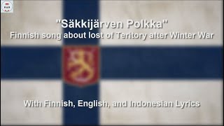 Sakkijarven Polkka  Finnish Song  With Lyrics [upl. by Masuh]