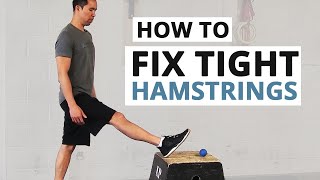 How to Fix Tight Hamstrings HINT Static Stretching Doesnt Work [upl. by Frantz621]