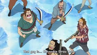 One piece Luffy warns WhiteBeard [upl. by Levi]