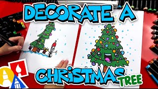 Draw Your Own Christmas Tree Decoration Challenge [upl. by Imoyik411]