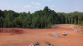 Anderson School District 5 District Office Parking Lot Construction September 13th 2021 [upl. by Navetse]