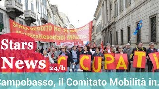 Campobasso il Comitato Mobilità in deroga incassa il sostegno di numerosi sindaciHD [upl. by Sonitnatsnok]