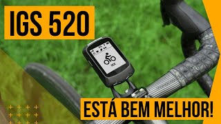 Testei o IGPSPORT IGS 520 novamente o que mudou [upl. by Adlei]