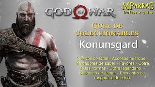 God of War 2018  Guía de coleccionables Konunsgard [upl. by Consuela]