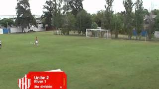 Inferiores de AFA  Golazo de la 5ta División vs River  Orgaz [upl. by Gipps363]