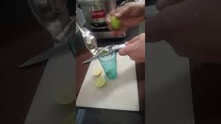 making mint lime soda at Home Pudina nimmakaya soda drink gastricproblemsolution limesoda mint [upl. by Eenaffit]