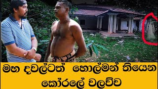 මහ දවල්ටත් හොල්මන් තියෙන කෝරලේ වලව්ව Nava vlogs [upl. by Nossah195]