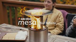 Solo Stove Mesa amp Mesa XL Heat Deflector [upl. by Enohpets]