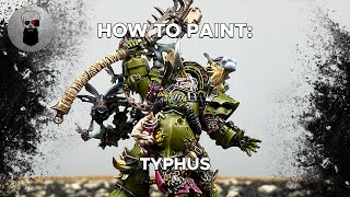 Contrast How to Paint Typhus Herald of Nurgle [upl. by Arri]