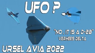 4K UHD UFO  No it is a D2B Verhees Delta Ursel AVIA 2022 [upl. by Ardella]