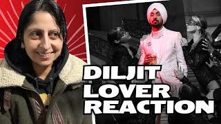 Diljit Dosanjh LOVER Official Music Video Intense  Raj Ranjodh  🇬🇧 REACTION [upl. by Enaujed]