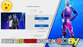 I spent £15 on a RARE Fortnite account on eBay and this happened😱😱 [upl. by Zavala]