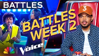 The Best Performances from the Second Week of Battles  The Voice  NBC [upl. by Uda]