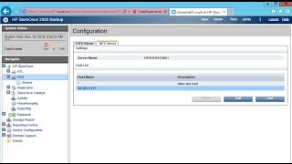 Lab 4 Using NFS on HP StoreOnce D2D Backup NAS [upl. by Hamilton705]