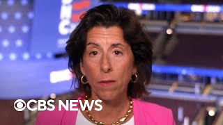 Gina Raimondo on DNC state of economy under Biden [upl. by Lorsung]