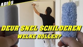 VLAKKE DEUR SNEL SCHILDEREN De Rollergrip Methode [upl. by Constance]