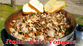 371 Italienische Vongole  Venusmuscheln mit Tomaten  Weißwein Sauce vom COBB Grill [upl. by Ttirrem]