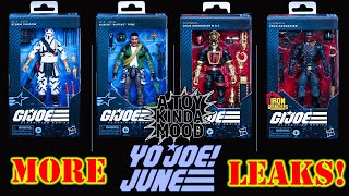 More YoJoeJune GIJoe Classified LEAKS Alpine Storm Shadow V2 Iron Grenadier BAT [upl. by Yeleak]