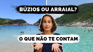 BÚZIOS OU ARRAIAL DO CABO Guia para escolher sem errar [upl. by Jehoash974]