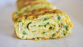 PARFAITE OMELETTE ROULÉE APÉRITIVE [upl. by Hopfinger83]