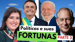 Candidatos a presidência da República e suas FORTUNAS [upl. by Hardej587]